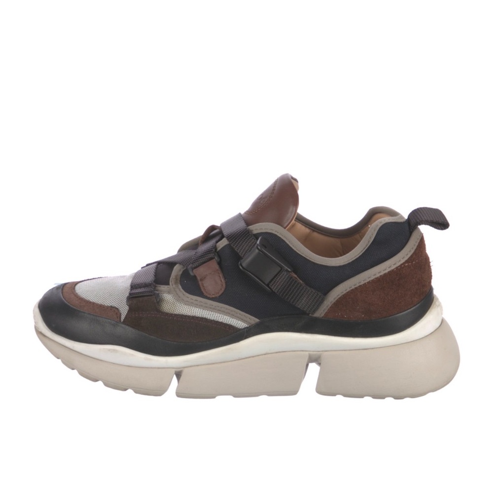 Chloe color block patterned Chunky Sneakers size 8